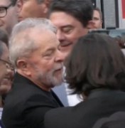 Em 1º discurso livre, Lula agradece militantes e ataca PF e MPF