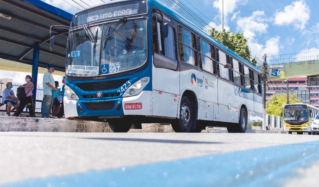 Seis linhas de ônibus têm aumento de 17% no número de viagens em Maceió