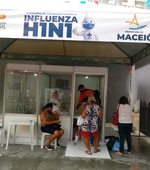 Com baixa adesão da população, Maceió faz mutirão de vacina contra a Influenza