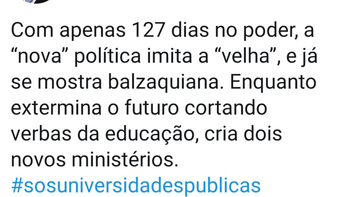 Renan Calheiros ironiza Bolsonaro e diz que a “nova” política imita a “velha”