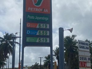 Preços do litro da gasolina e do etanol aumentam em Japaratinga