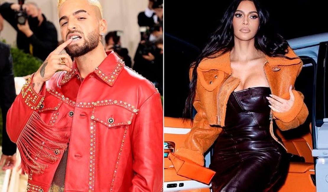 Maluma se pronuncia sobre rumores de affair com Kim Kardashian