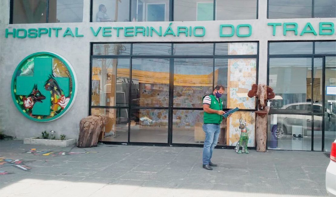 Hospital veterinário é notificado por maus-tratos contra animais em Maceió