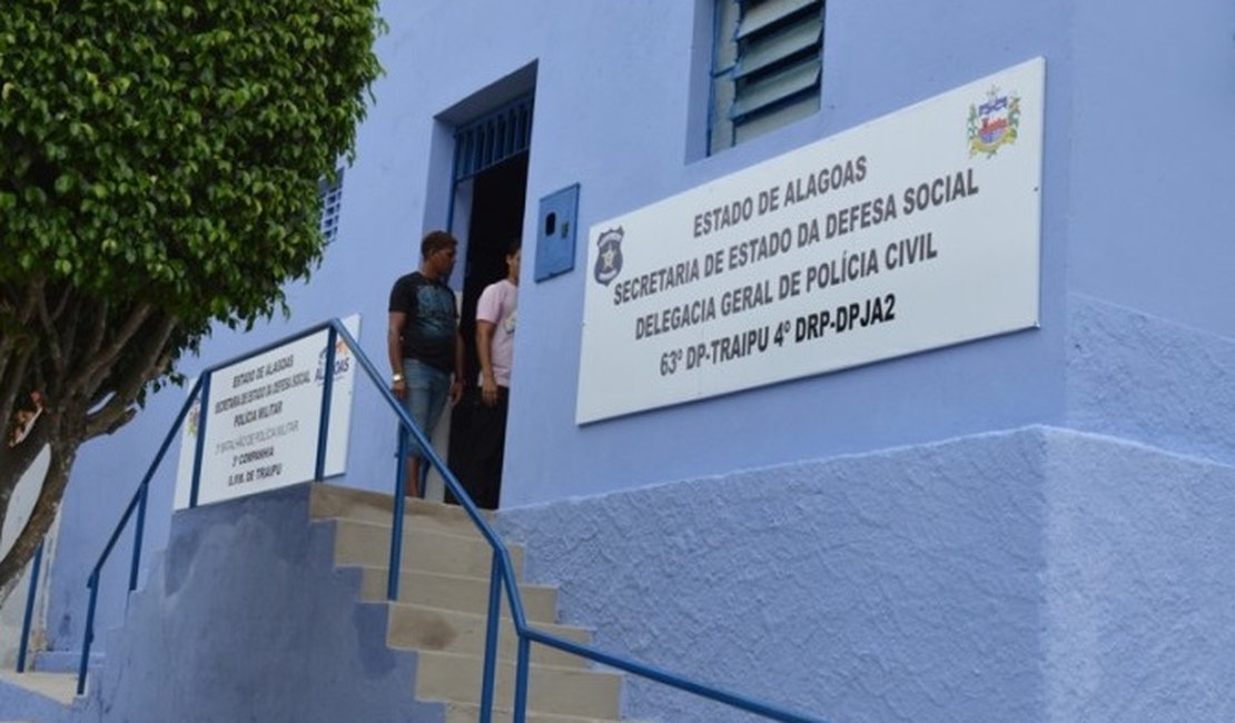 Polícia Civil prende acusado de estuprar deficiente mental em Traipu