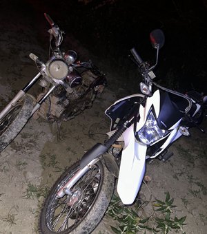 GPS ajuda polícia a encontrar motocicleta roubada em matagal de Arapiraca
