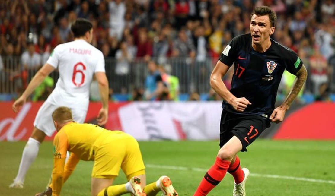 Croácia vira para cima da Inglaterra na prorrogação e vai à sua primeira final