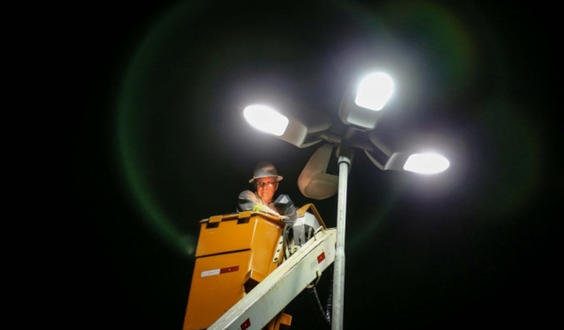 Prefeitura de Maceió vai instalar mais de 500 novas luminárias nesta semana