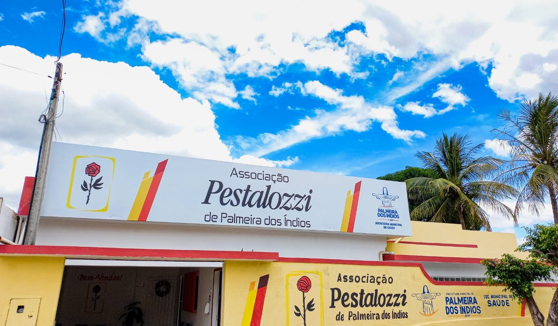 Prefeitura inaugura Pestalozzi de Palmeira dos Índios