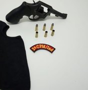 Jovem é preso com arma e munições em Colônia Leopoldina