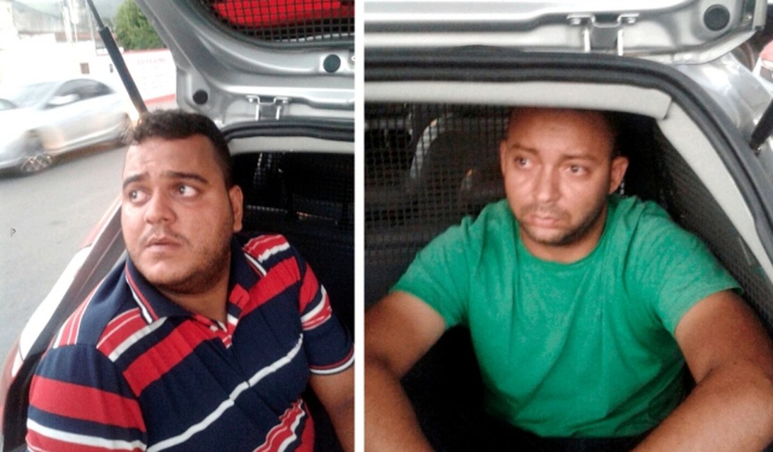 Arapiraquenses são presos após praticar assaltos em Palmeira