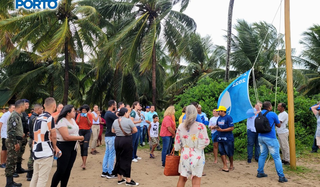Prefeito quer nova praia Bandeira Azul em Porto de Pedras