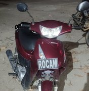 Motocicleta furtada é recuperada em Arapiraca
