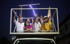 Após caminhada histórica em Maceió, candidato participou de carreatas em Satuba e Rio Largo, e caminhada em São Luís do Quitunde 