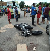 Colisão entre carro e moto deixa feridos em Matriz de Camaragibe