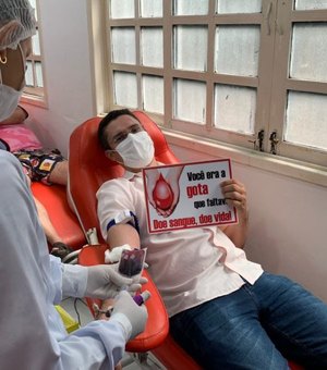 HE do Agreste firma parceria com o Hemoal Arapiraca com Campanha sobre doação de sangue
