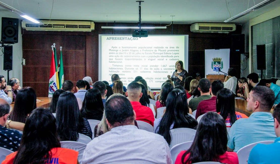 Prefeitura de Maceió apresenta balanço do cadastro no Mutange