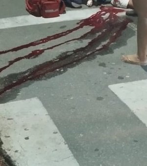 Motociclista fica ferido após cair da moto em Cacimbinhas