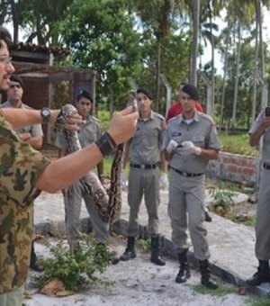 Novos PMs recebem treinamento do Batalhão