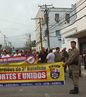 'É preciso que alguém nos veja', diz associação militar de Arapiraca
