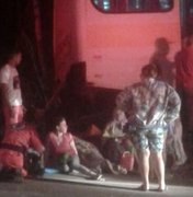 Romeiros de Arapiraca sofrem acidente em rodovia
