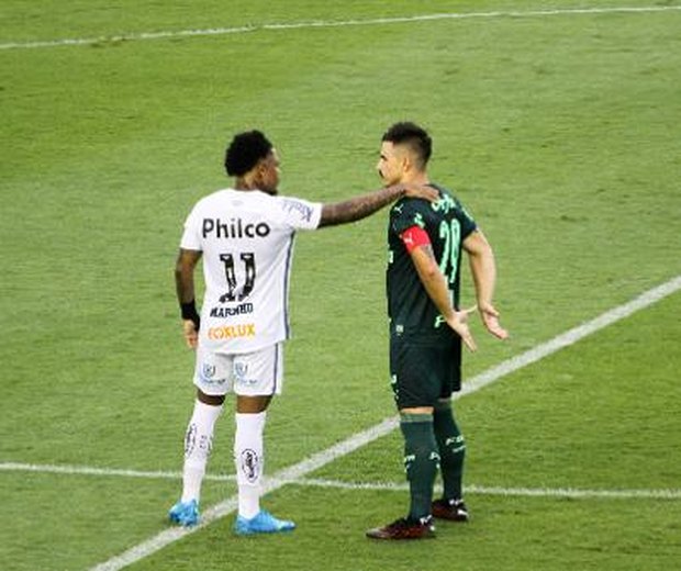 Iguais em quase tudo: Santos 2 x 2 Palmeiras
