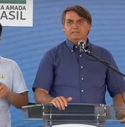 Bolsonaro inaugura obra em Piranhas e anuncia R$ 14,8 milhões para o Canal do Sertão