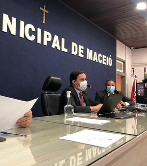 Sessões ordinárias da Câmara de Maceió passam a ser realizadas pela manhã