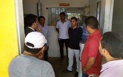 Prefeito e Promotor visitaram as instalações do Matadouro de Porto Calvo