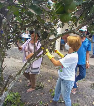 Emater realiza oficina com práticas agroecológicas para o controle da mosca negra dos citros