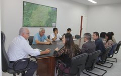 Reunião no Centro Administrativo da prefeitura de Arapiraca