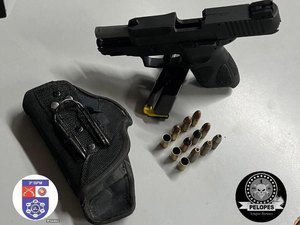 Suspeito é detido em flagrante por porte ilegal de arma de fogo após disparos em zona rural de Craíbas