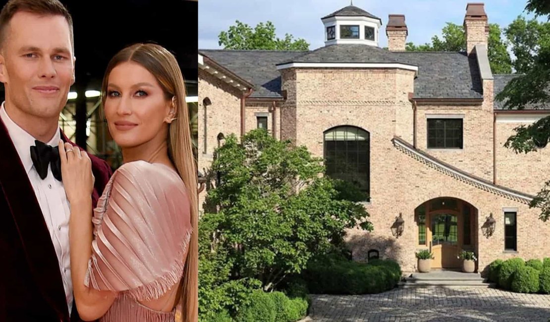 Gisele Bündchen e Tom Brady colocam mansão à venda por R$ 165 milhões