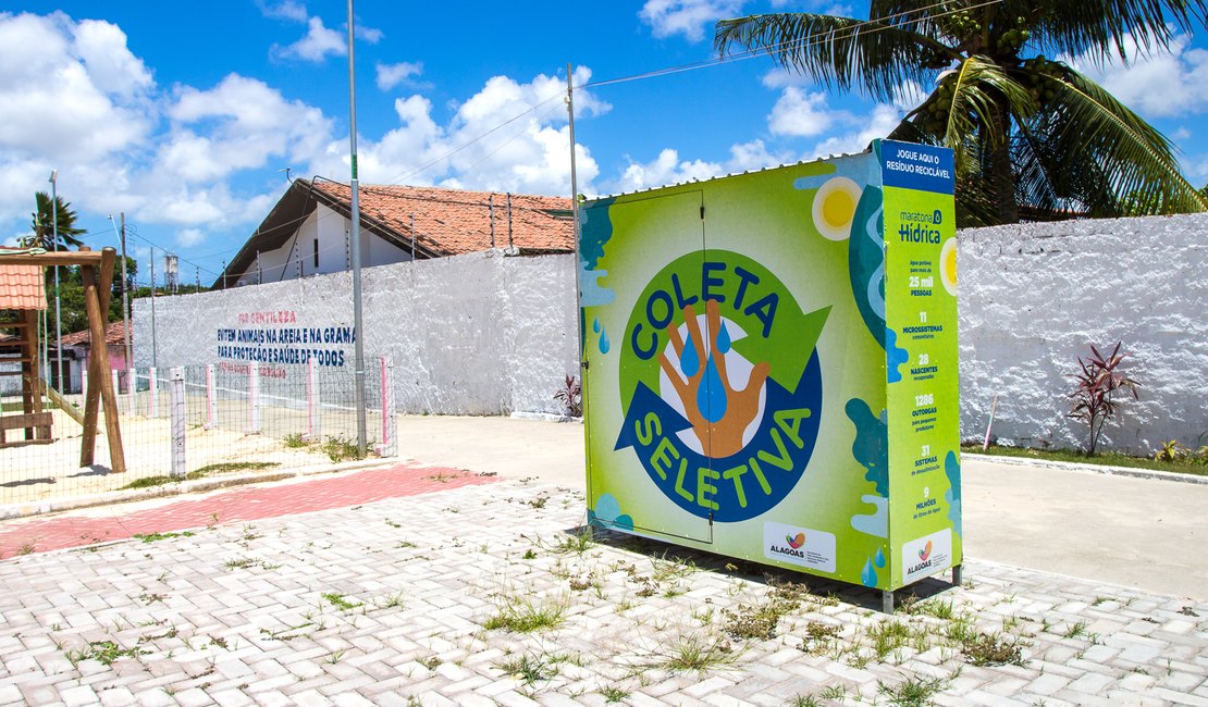 Prefeitura de Maceió instala mais quatro pontos de coleta de material reciclável