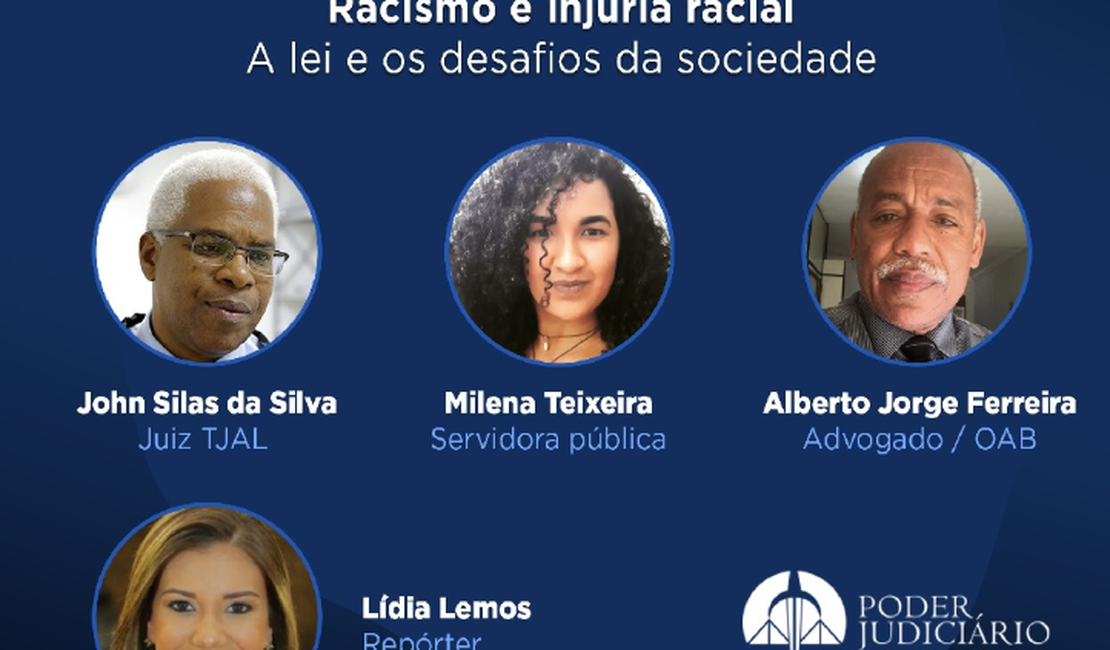 TJAL promove live para debater racismo e injúria racial