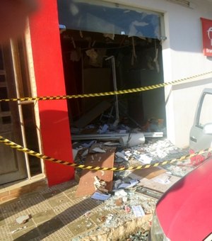 Bandidos voltam a explodir banco em Alagoas