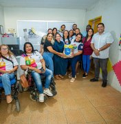 Alagoas Sem Fome doa quase uma tonelada de alimentos para instituição de Delmiro Gouveia