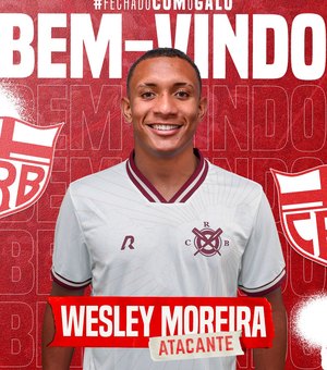 CRB anuncia contratação de Wesley Moreira