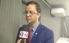Alando Lima, vice-presidente da Uveal e vereador por Igreja Nova