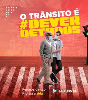 Campanha Educativa do Detran Alagoas aborda papel do idoso no trânsito