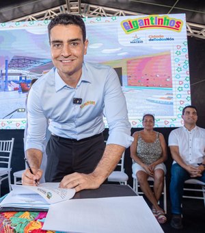 Prefeitura lança Gigantinhos, maior programa da história de Alagoas para educação da primeira infância