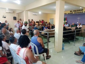 Câmara de Jacuípe promove audiência para discutir cobranças da Verde Alagoas