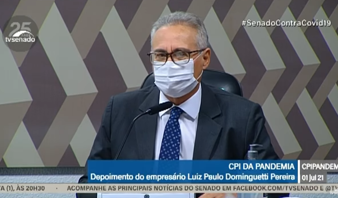 Renan Calheiros confirma adiamento na entrega de relatório final da CPI