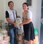 ASA distribui alimentos doados por torcedores a entidades de Arapiraca