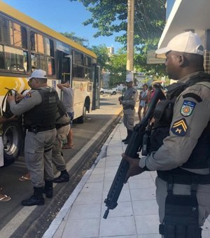 Alagoas reduz em mais de 95% os assaltos a ônibus em Maceió