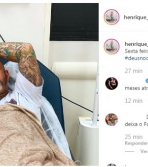 Henrique Fogaça é internado em São Paulo e preocupa seguidores
