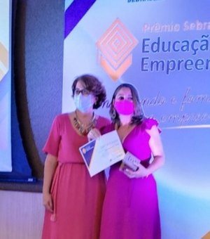 Escola de Palmeira dos Índios concorre a prêmio nacional em projeto do Sebrae Educação Empreendedora