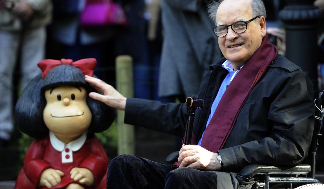 Quino, cartunista argentino criador da personagem Mafalda, morre aos 88 anos