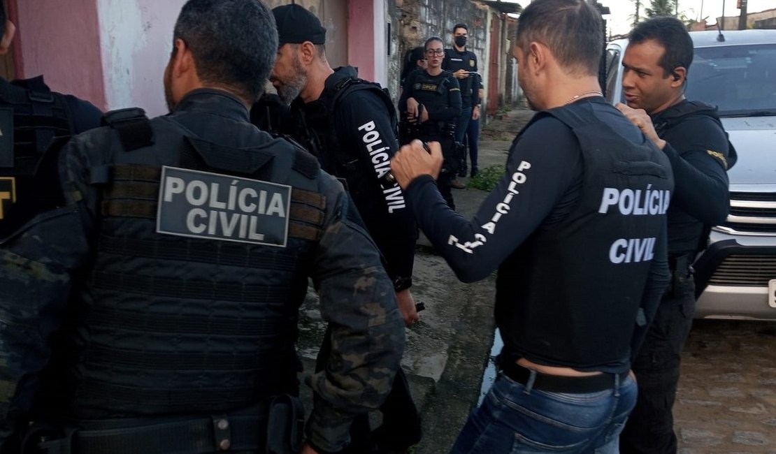 Polícia deflagra megaoperação de combate à criminalidade em Maceió e cidades do interior