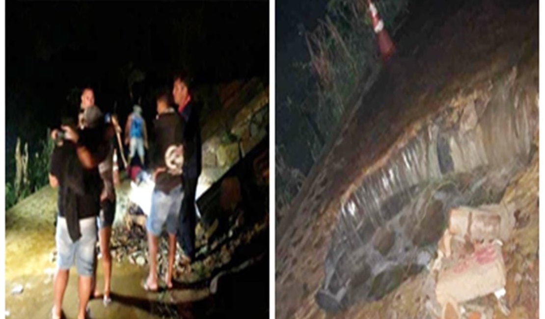 Idoso morre ao cair em buraco causado pelas fortes chuvas que caíram no Sertão de Alagoas