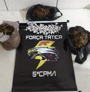 Trio é preso suspeito de tráfico de drogas em Arapiraca